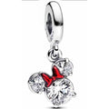 Charm Minnie Mouse y Lazo Rojo