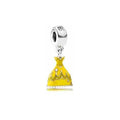 Charms Vestido Amarillo Princesa Disney