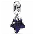 Charm Estrella Brillante Azul Galaxia
