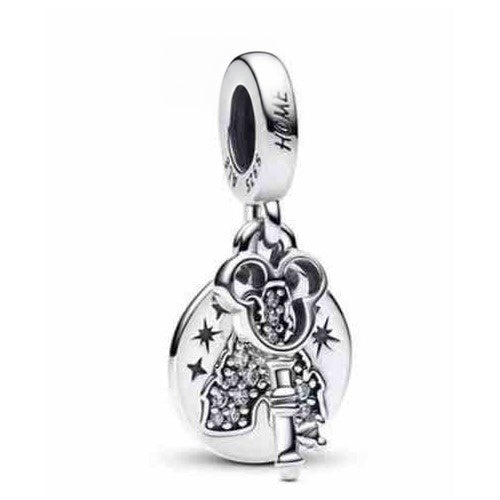 Charm "Home Sweet Home" Mickey Mouse Llave