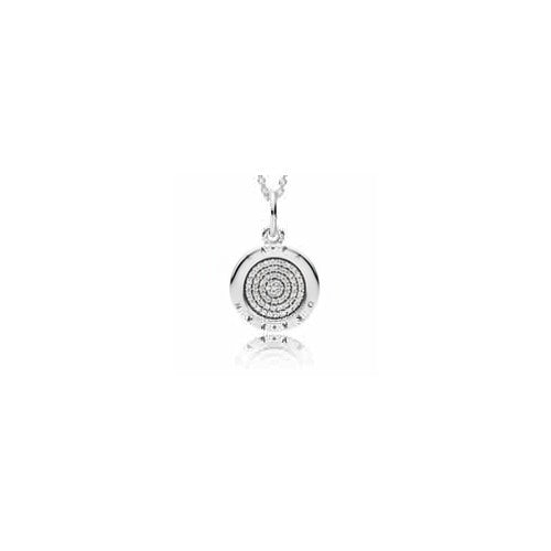 Charm Tipo Pan Círculo Radiante Brillante