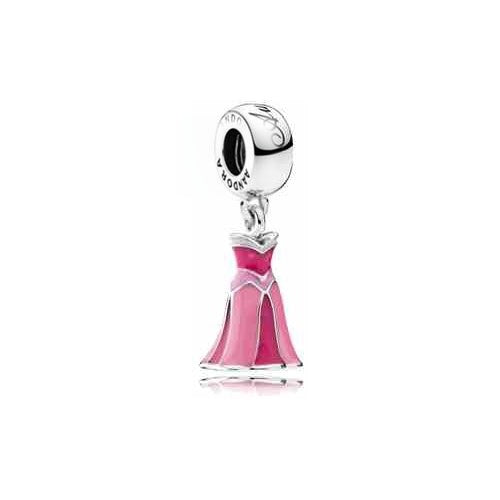 Charm Vestido Rosa Princesa Aurora
