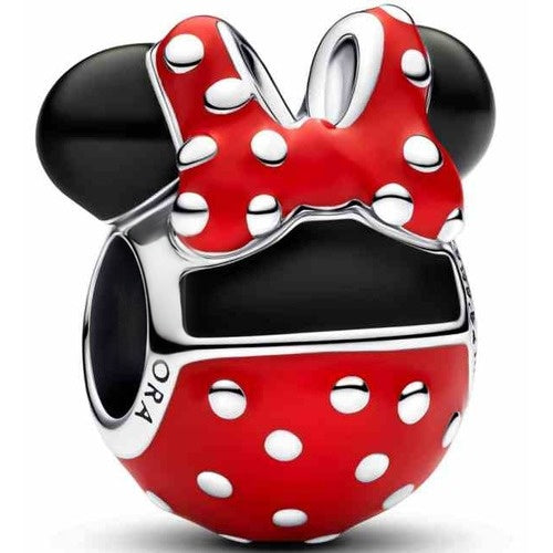 Charm Minnie Mouse Rojo Puntos Blancos