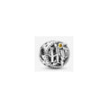 Charm "Harry Potter" con Logo y Gema Amarilla