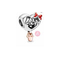 Charm Corazón "Mom" con Minnie Mouse