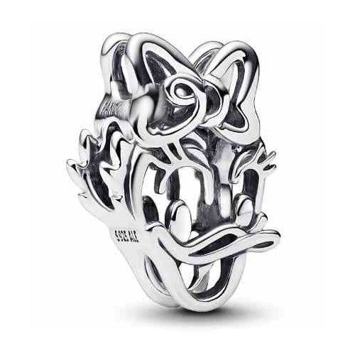 Charm Dije Daisy Donald con Lazo Plata Esterlina