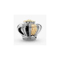 Charm Corona Real Dorada y Plateada