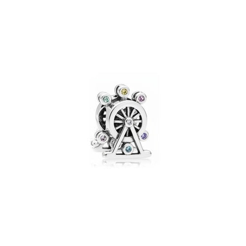 Charm "Rueda de la Fortuna" con Cristales