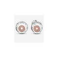 Aretes redondos con diseño de espiral